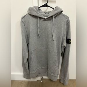 [STONE ISLAND] Gray Hoodie